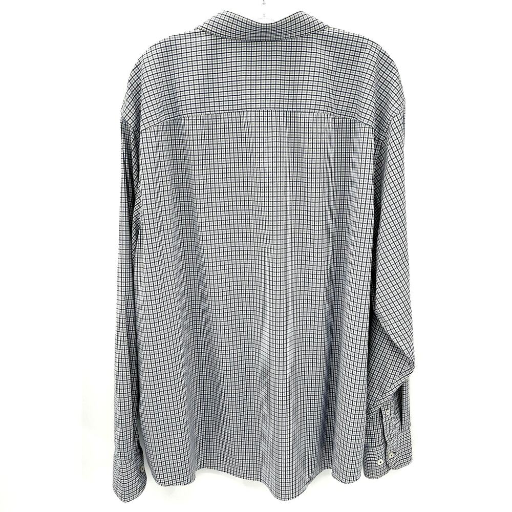 Untuckit Performance Men’s Button Front Plaid Shi… - image 3